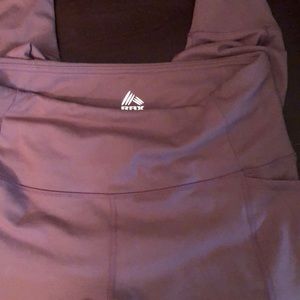 RBX full length leggings mauve color M
